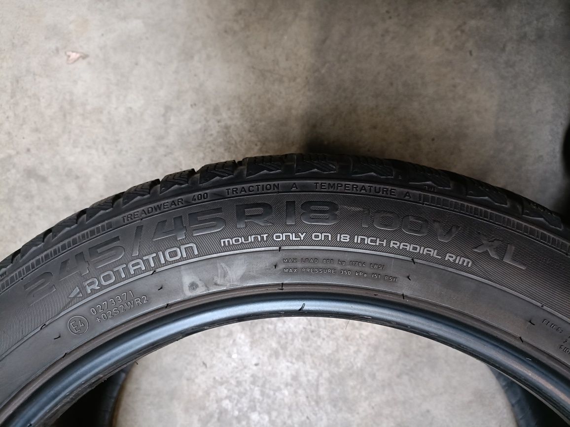 Opony zimowe Nokian WR D3 245/45R18 100V XL