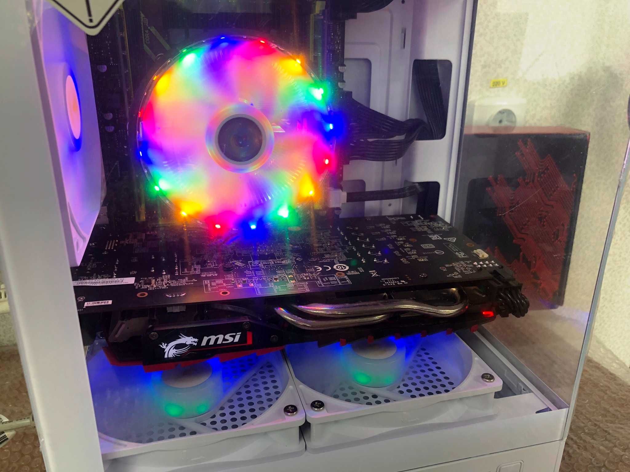 Ігровий ПК Xeon E5 2630 Radeon RX470 4Gb RAM 32GB SSD 256Gb + HDD 1Tb