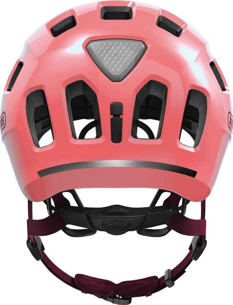 Kask Rowerowy ABUS Youn-I 2.0 ze Światłem 52-57 cm Living Coral