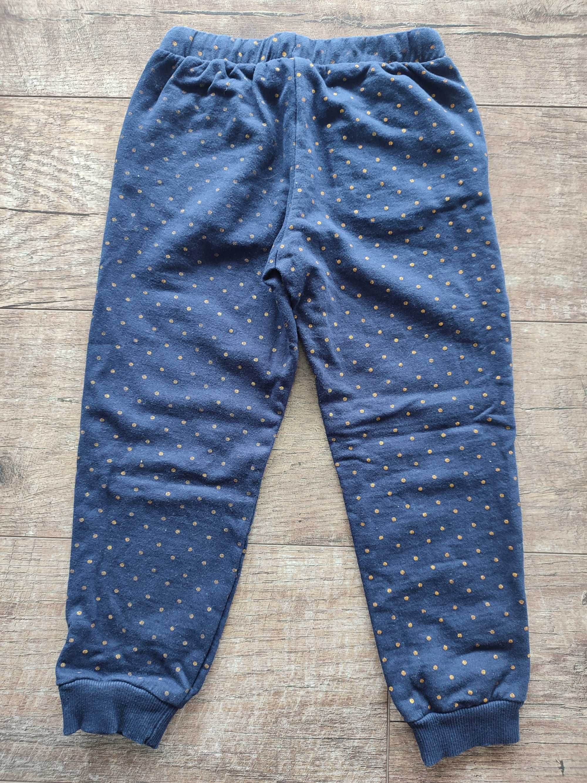 Bawełniane spodnie dresowe dla dziewczynki PEPCO - Little Kids r. 116