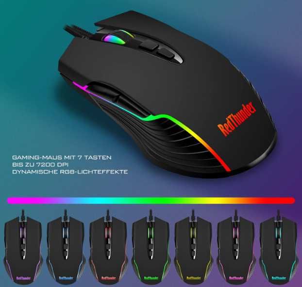 RedThunder K10 zestaw gamingowy klawiatura i mysz