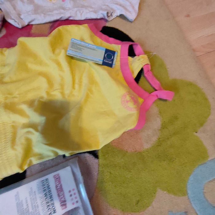 komplety dziewczęce myszka minnie   kombinezon