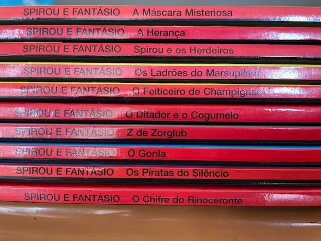 Livros BD - As aventuras de Spirou e Fantásio