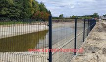 Panel ogrodzeniowy 3d /malowany proszkowo 153 cm/