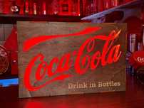 Caixa de luz Coca-Cola