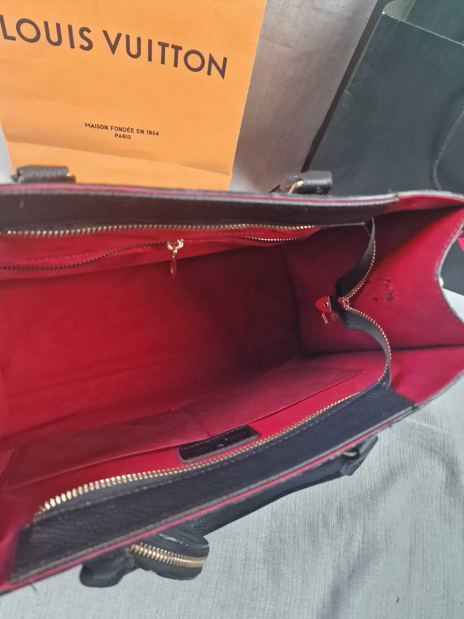 Torebka damska kuferek Louis Vuitton czarna portmonetka torebki hit