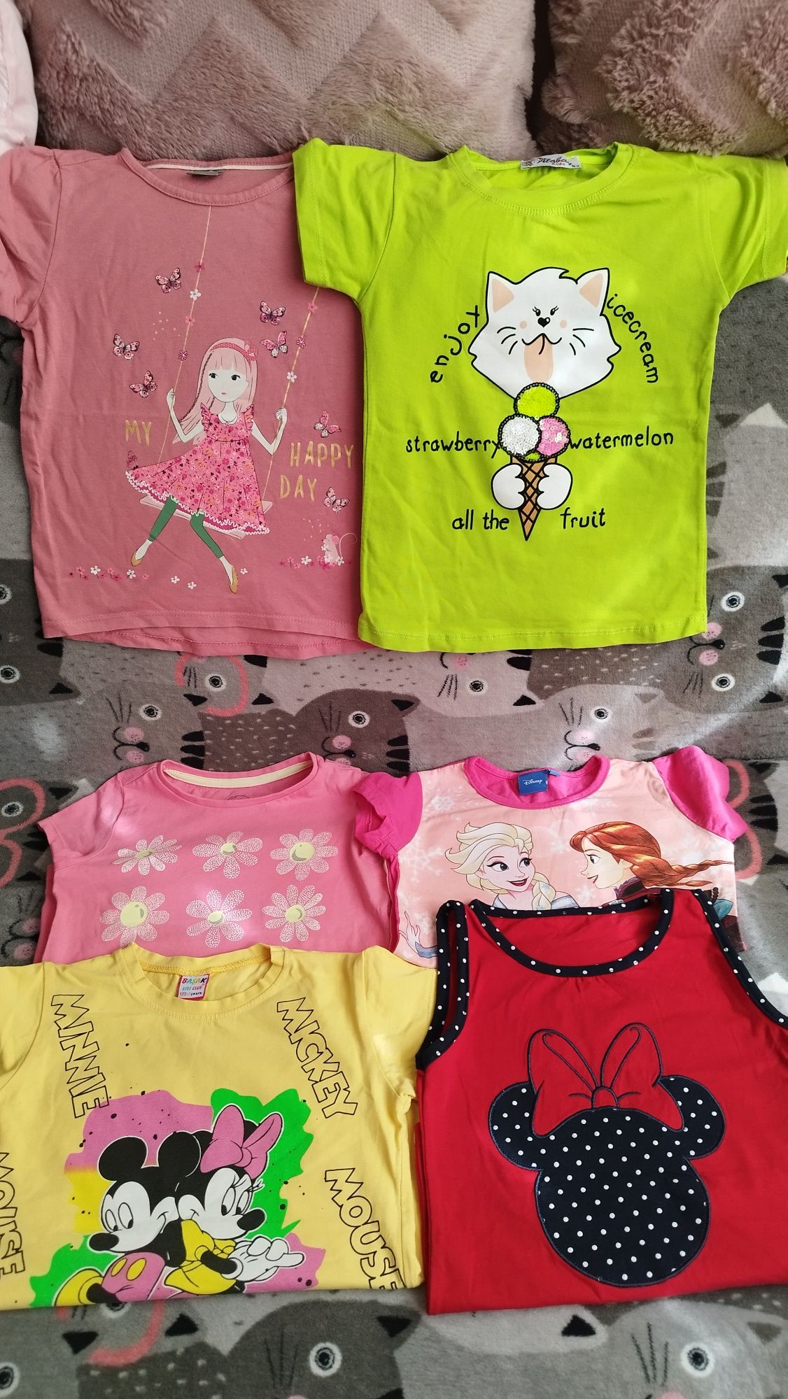 T-shirty rozm. 110