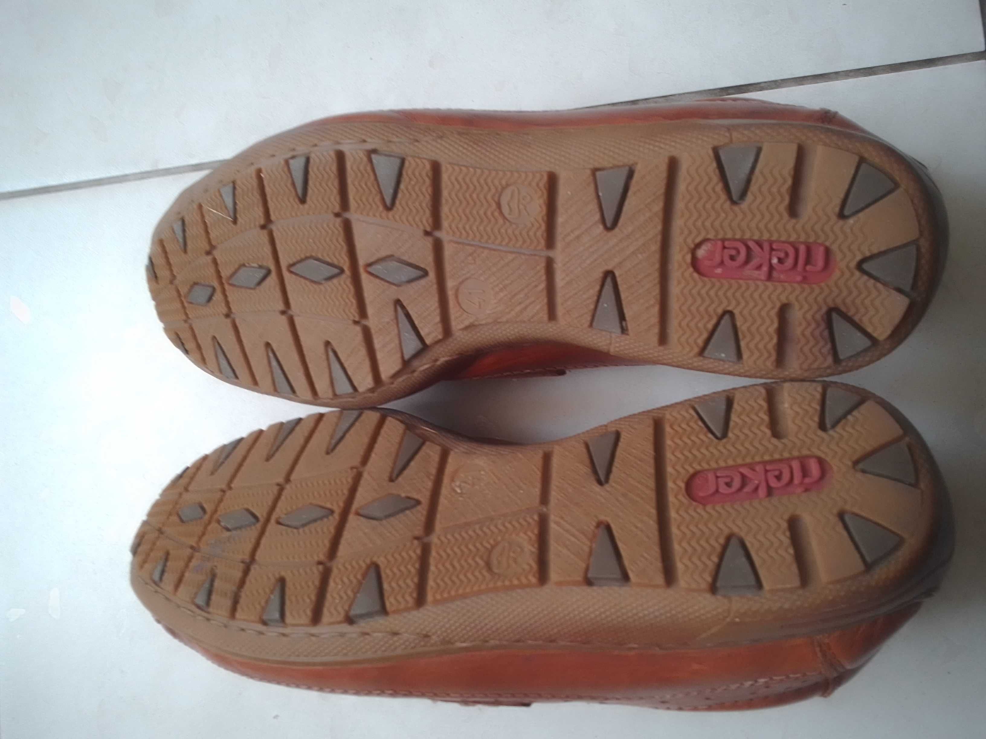 Мокасины туфли Rieker 40-41 р