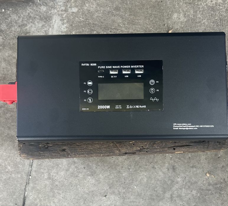 Инвертор Datou Boss 2000 вт от 24 вольт