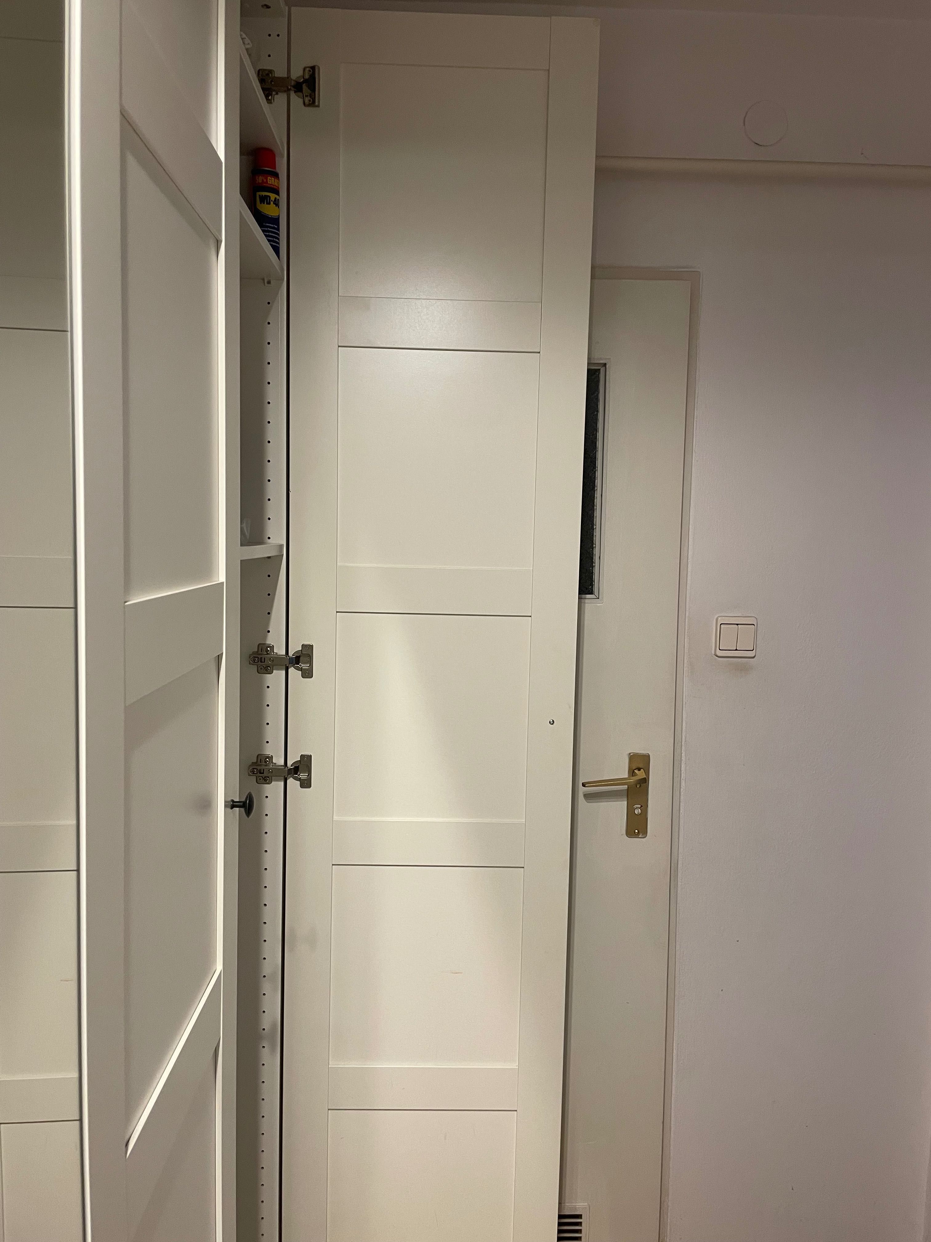 Drzwi z zawiasami Bergsbo Ikea