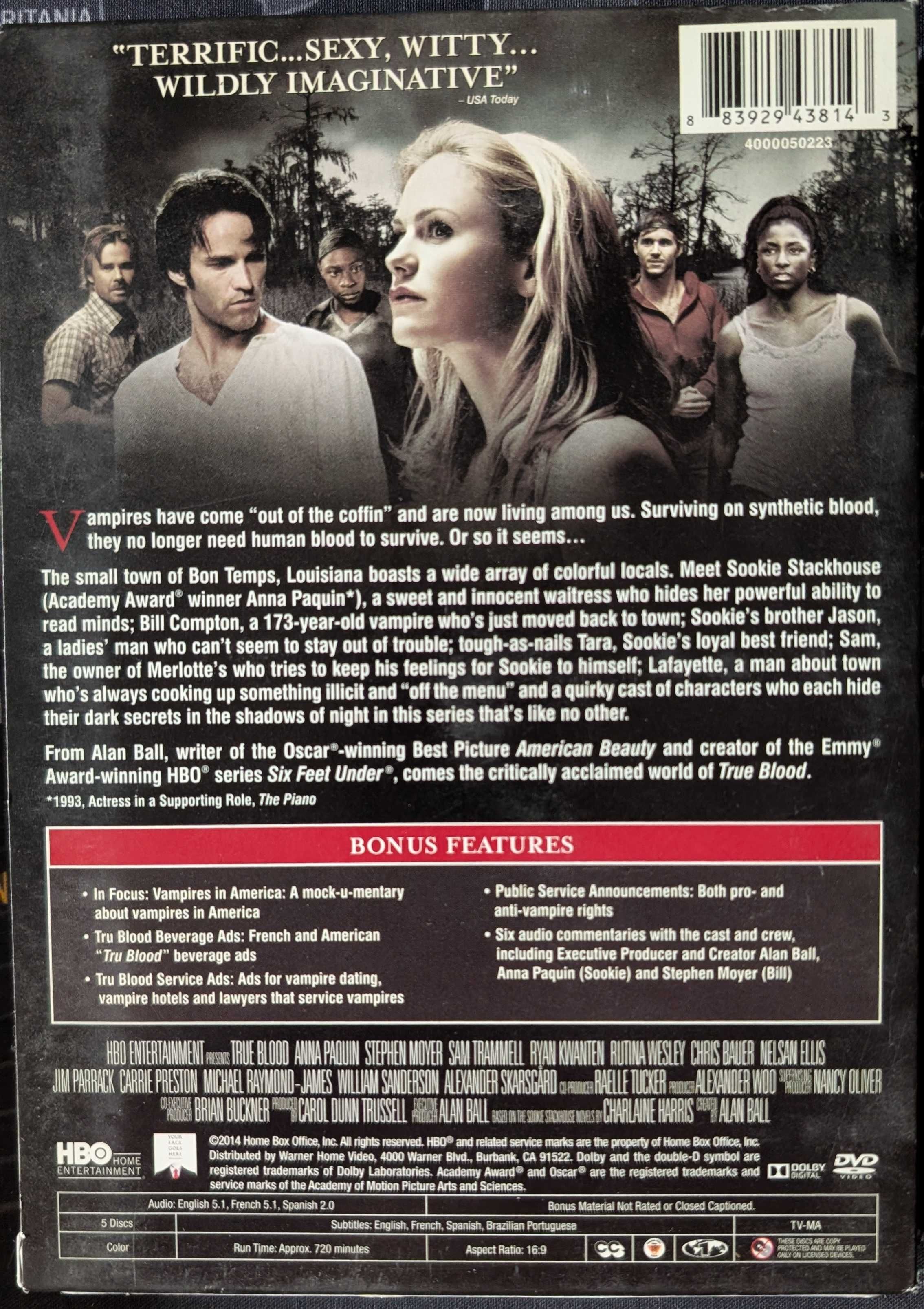True Blood - Temporada 1 em DVD (5 discos) - Original HBO