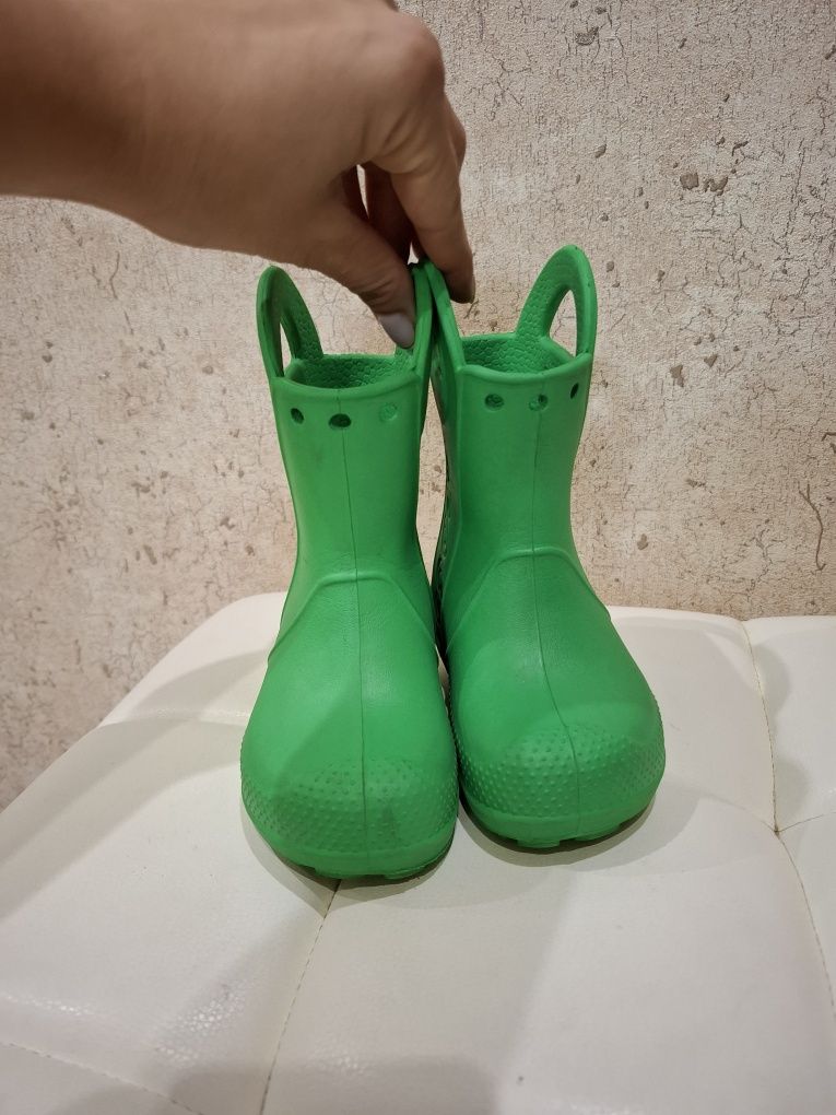 Crocs чоботи С7, черевички, резинові чоботи, сапоги