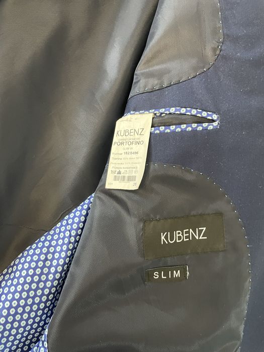 Kubenz garnitur granatowy