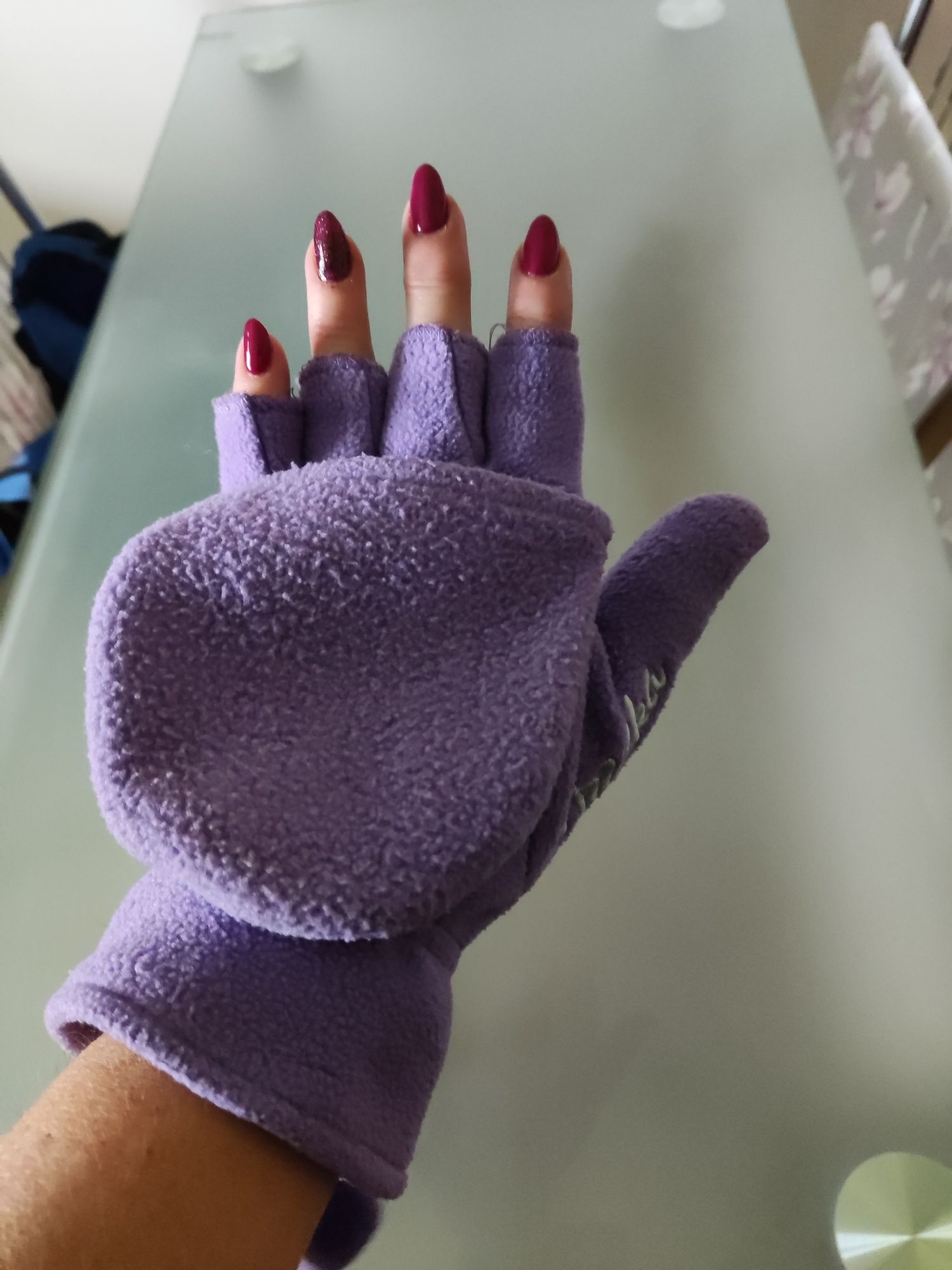 Rękawiczki damskie Milka