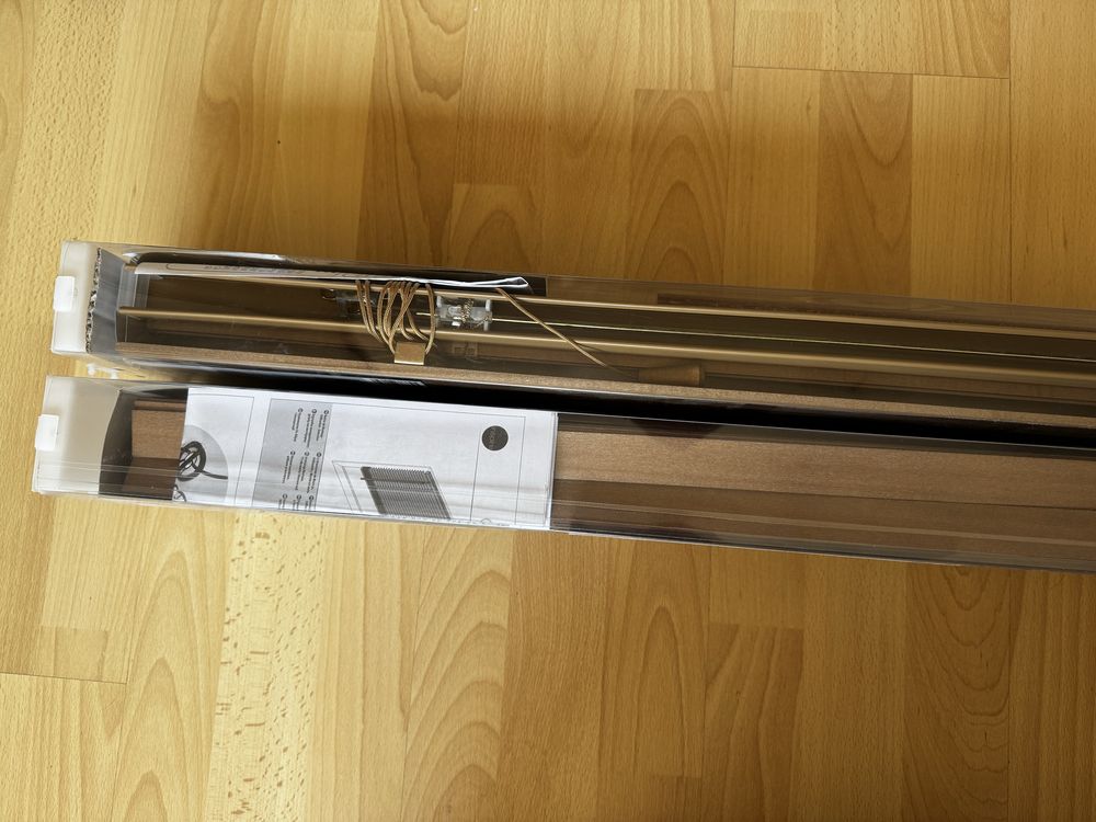 Żaluzja Roleta drewniana 120 x 150 cm natural 27 mm Inspire
