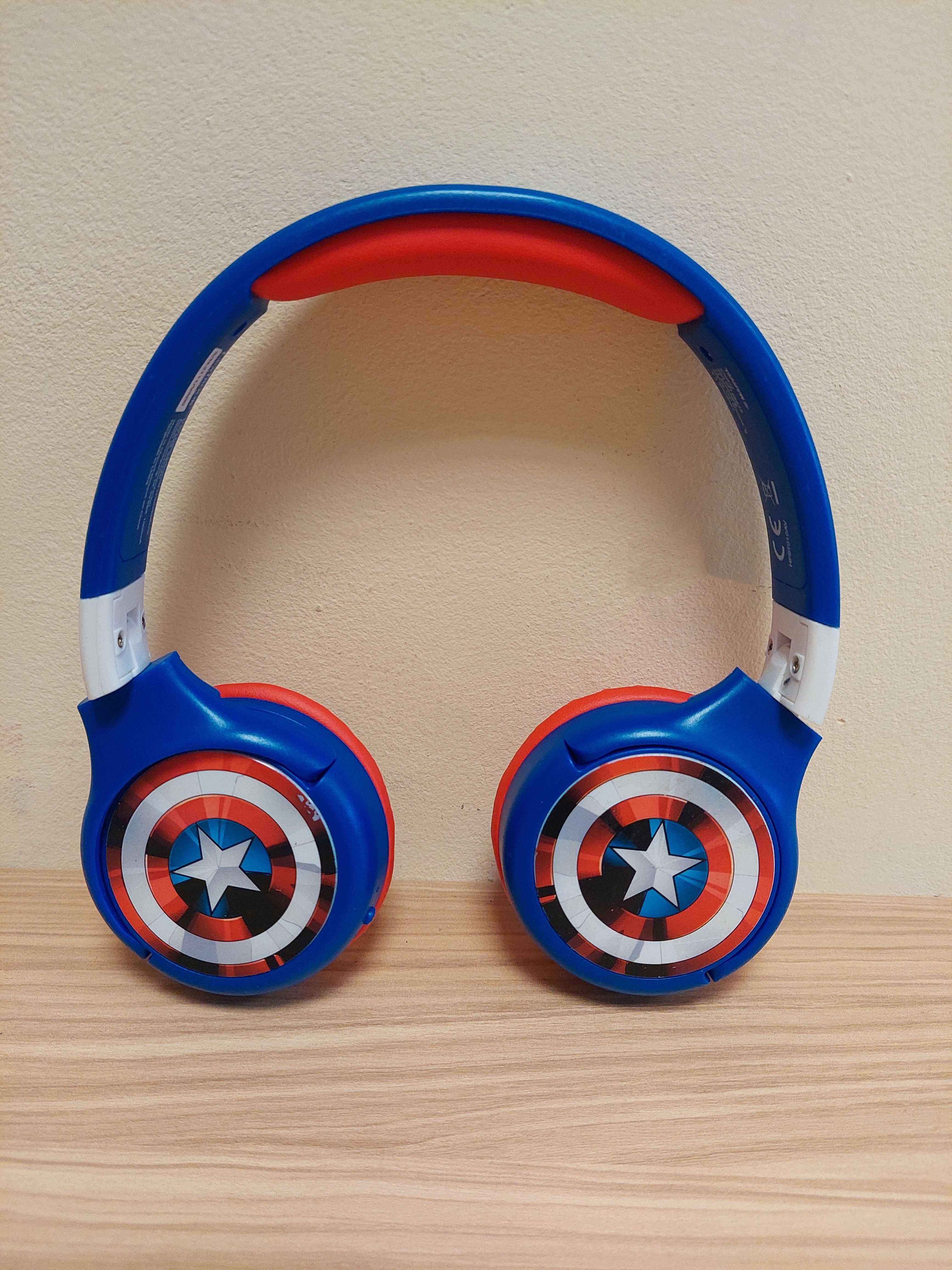 AVENGERS Słuchawki Nauszne Bluetooth Dla Dzieci