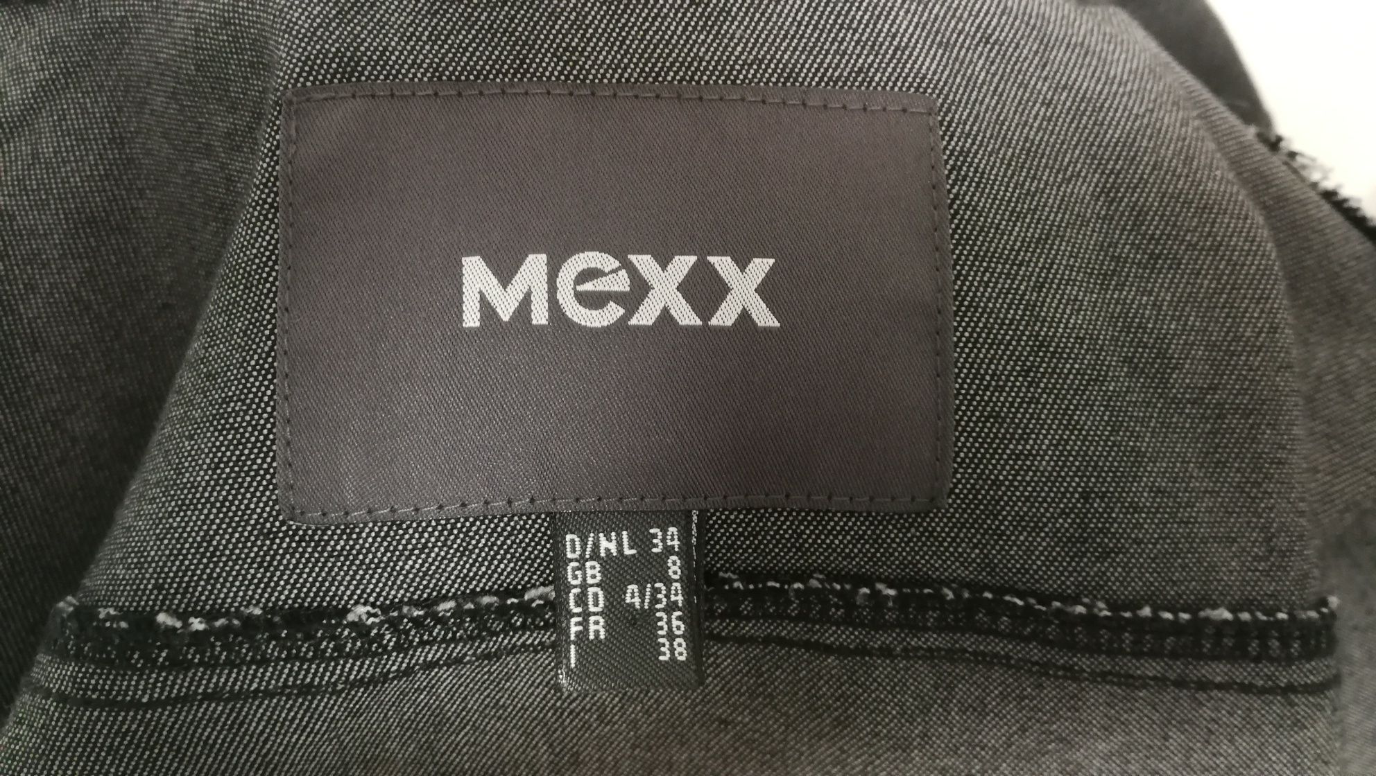 Mexx katana czarna dżinsowa