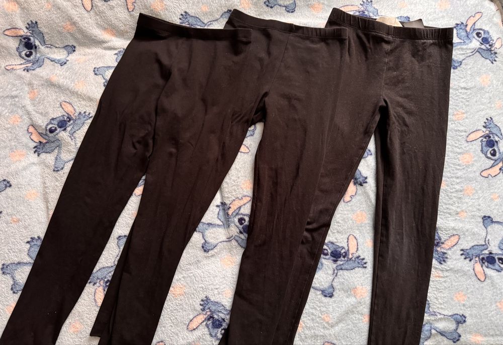 Konplet leginsow dla dxiewczynki rozmiar 122