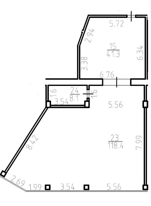 Аренда офисного помещения  open space 350м2
