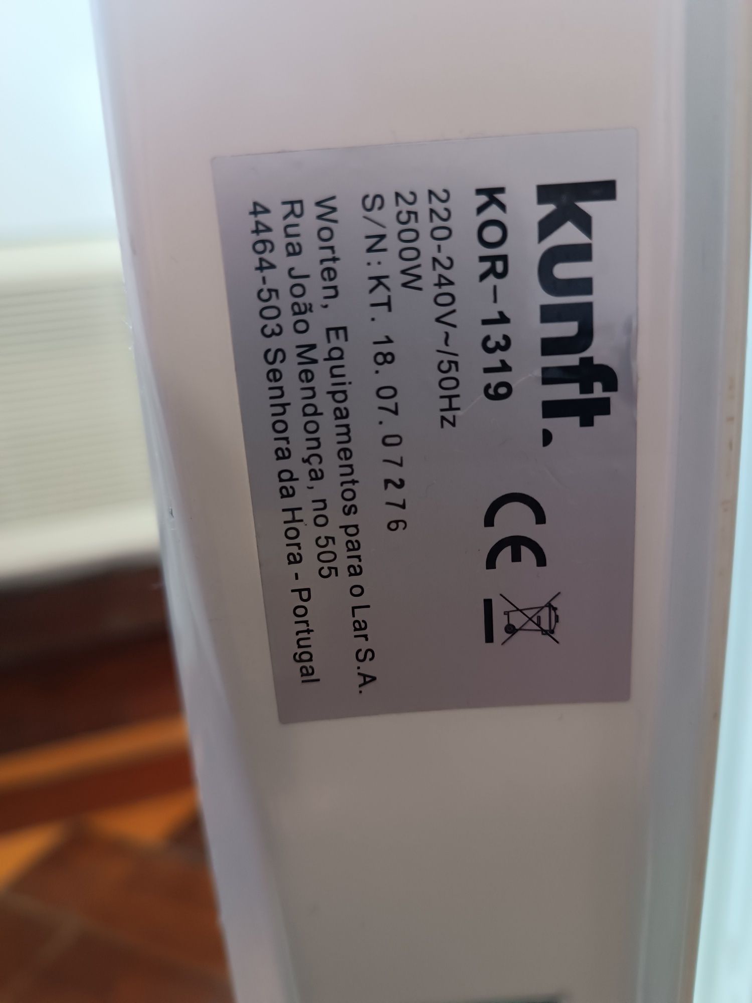 Aquecedor Kunft 1319