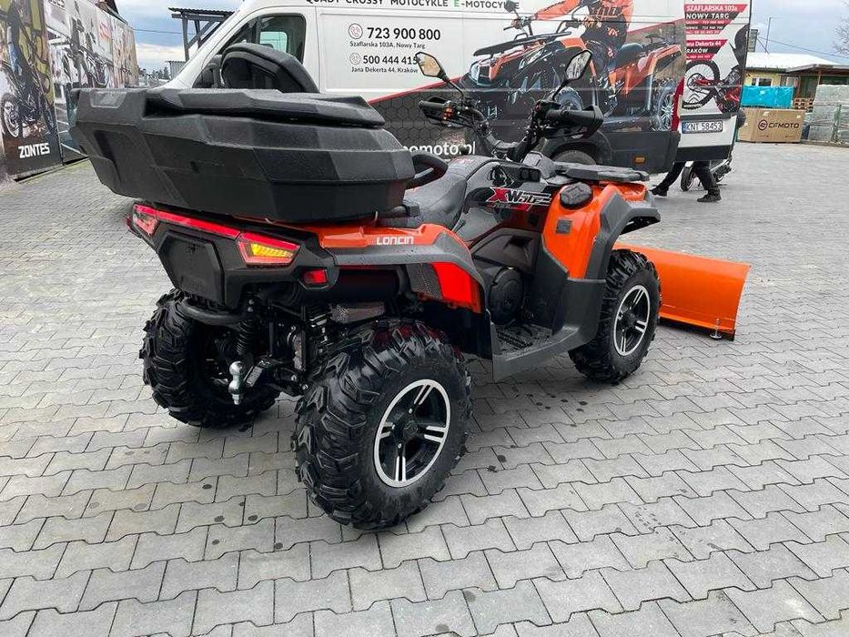 Quad Loncin XWolf 700 4x4EPS*PŁUG+KUFER*2025R*RATY*Transdo200kmGrat**