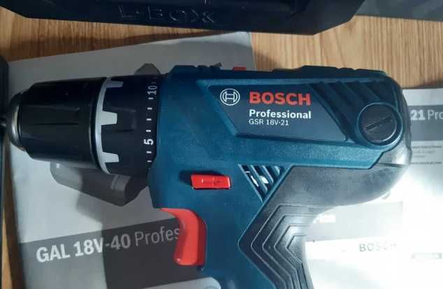 Bosch wiertarko wkrętarka GSR 18V-21