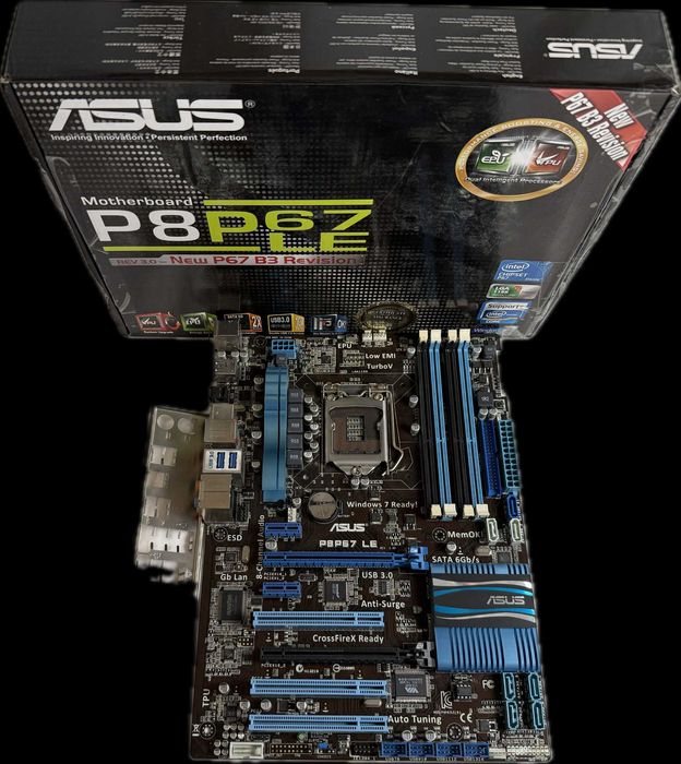 Płyta główna ASUS P8P67 LE ATX LGA 1155 BOX