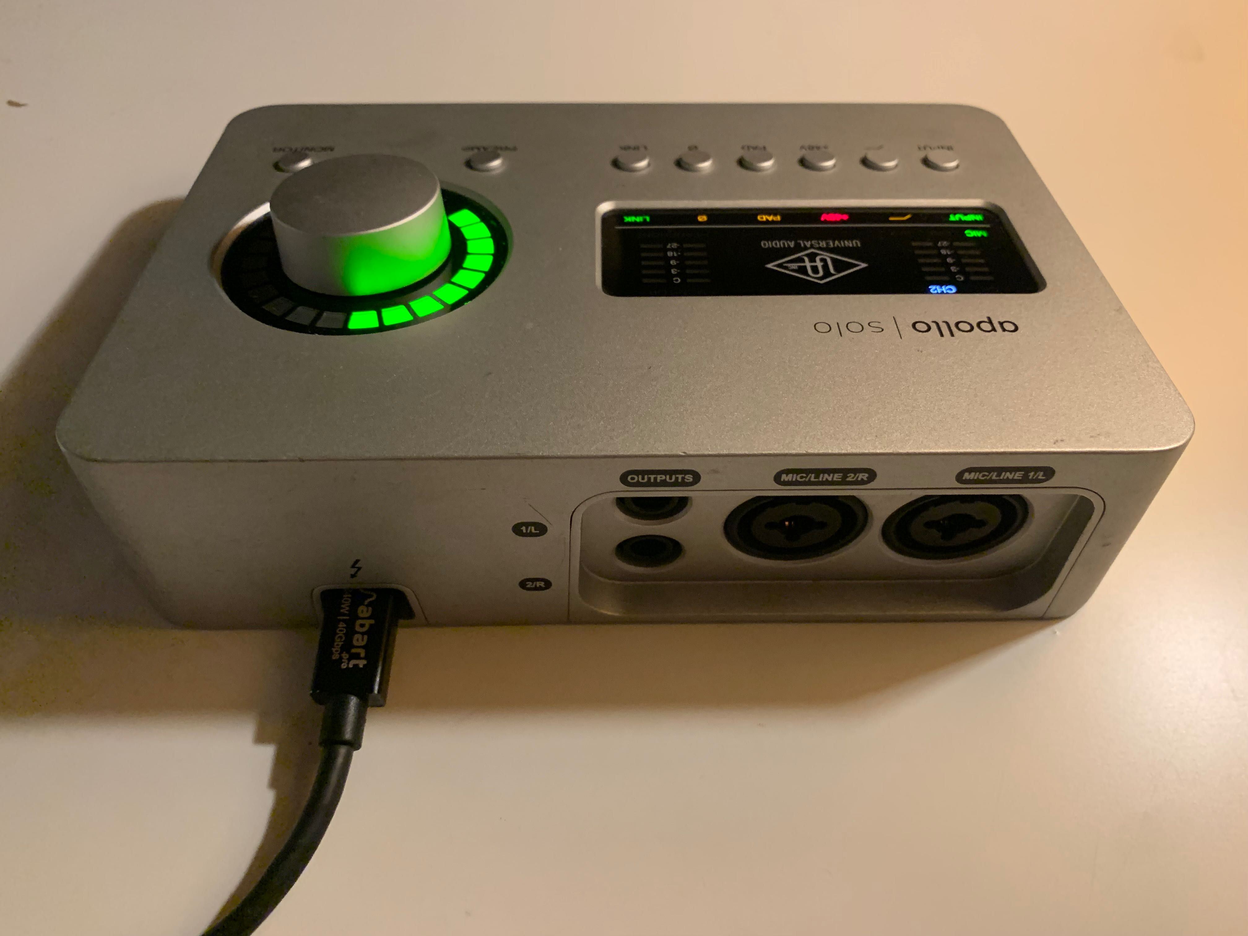 Universal Audio Apollo Solo TB3 Heritage Ed.