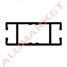 Алюминиевый профиль горизонтальный 2721