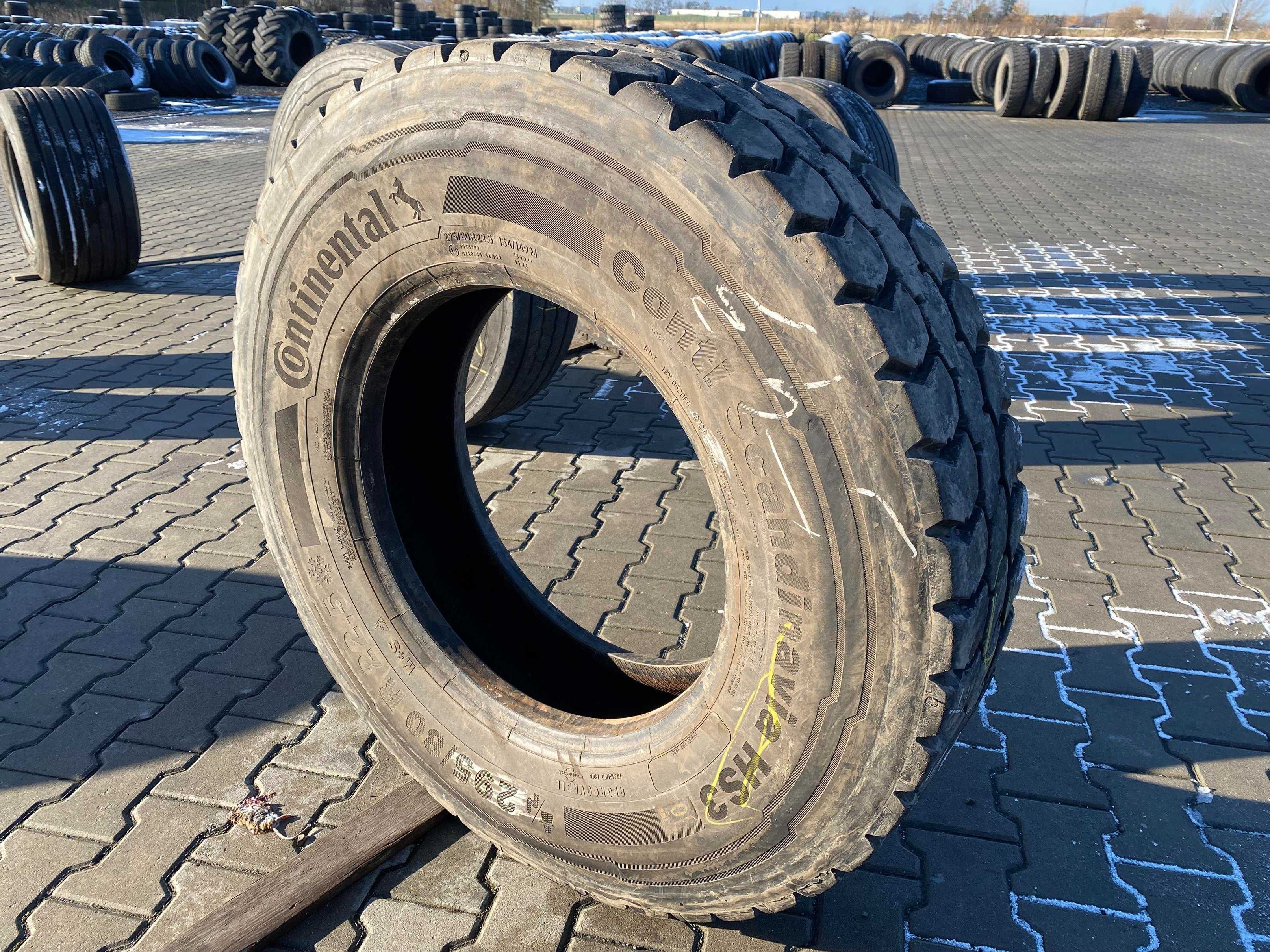 Opona 295/80R22.5 TYP GOODYEAR OMNITRAC MSD Napędowa 14-16mm