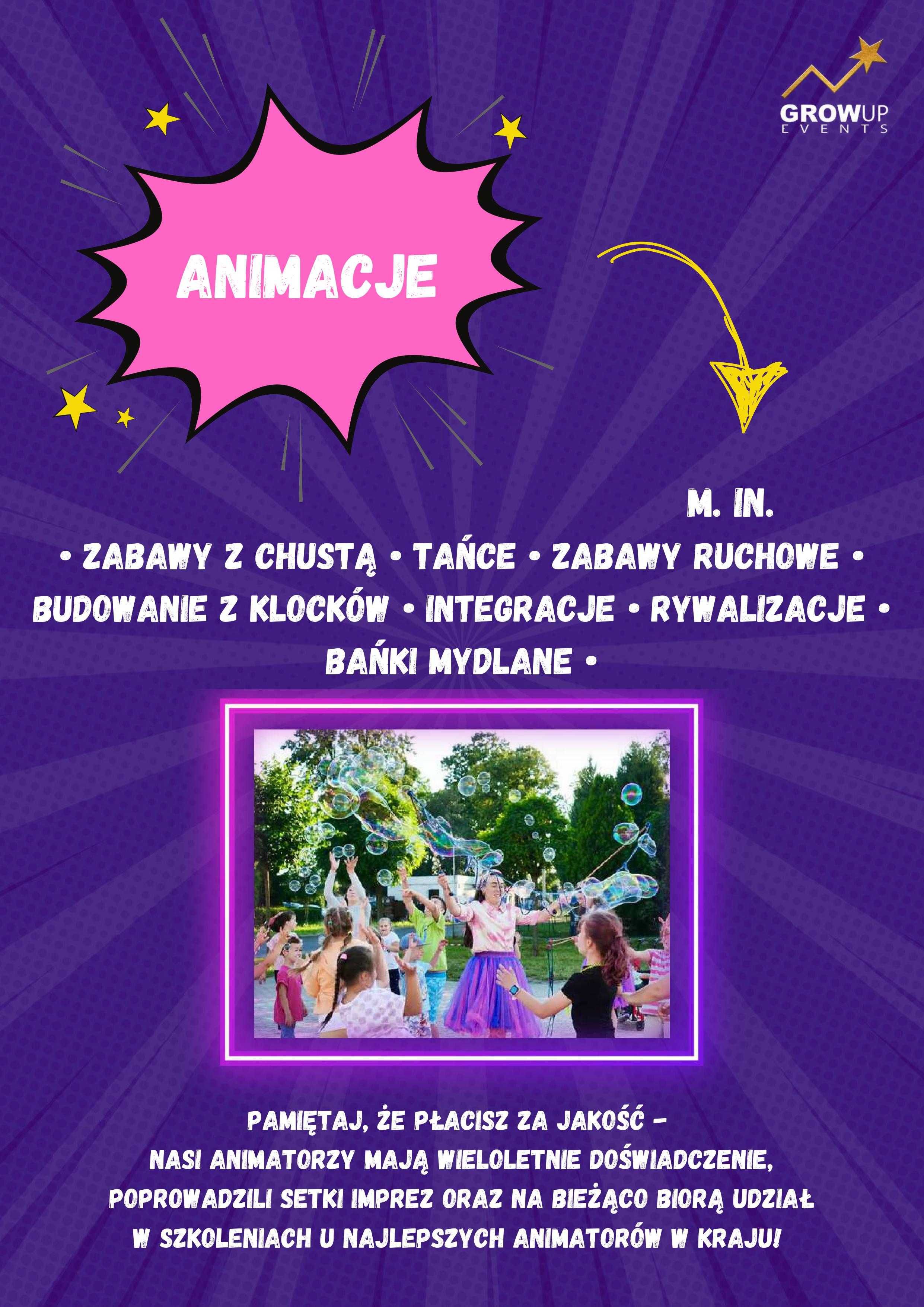 Animator - Festyn pełen radości – animacje, zabawy, show!