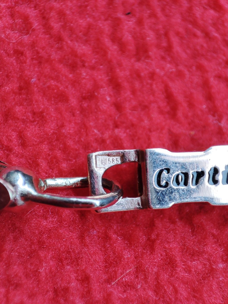Новая золотая цепь, Cartier