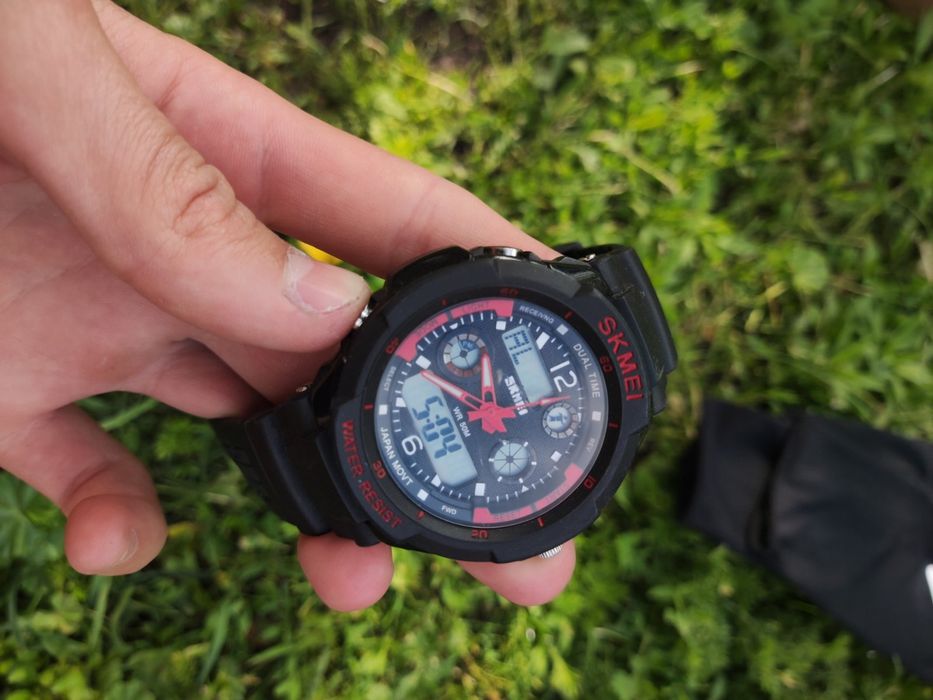 Наручний годинник SK931 S-Shock (скмей) чоловічий кварцовий водон