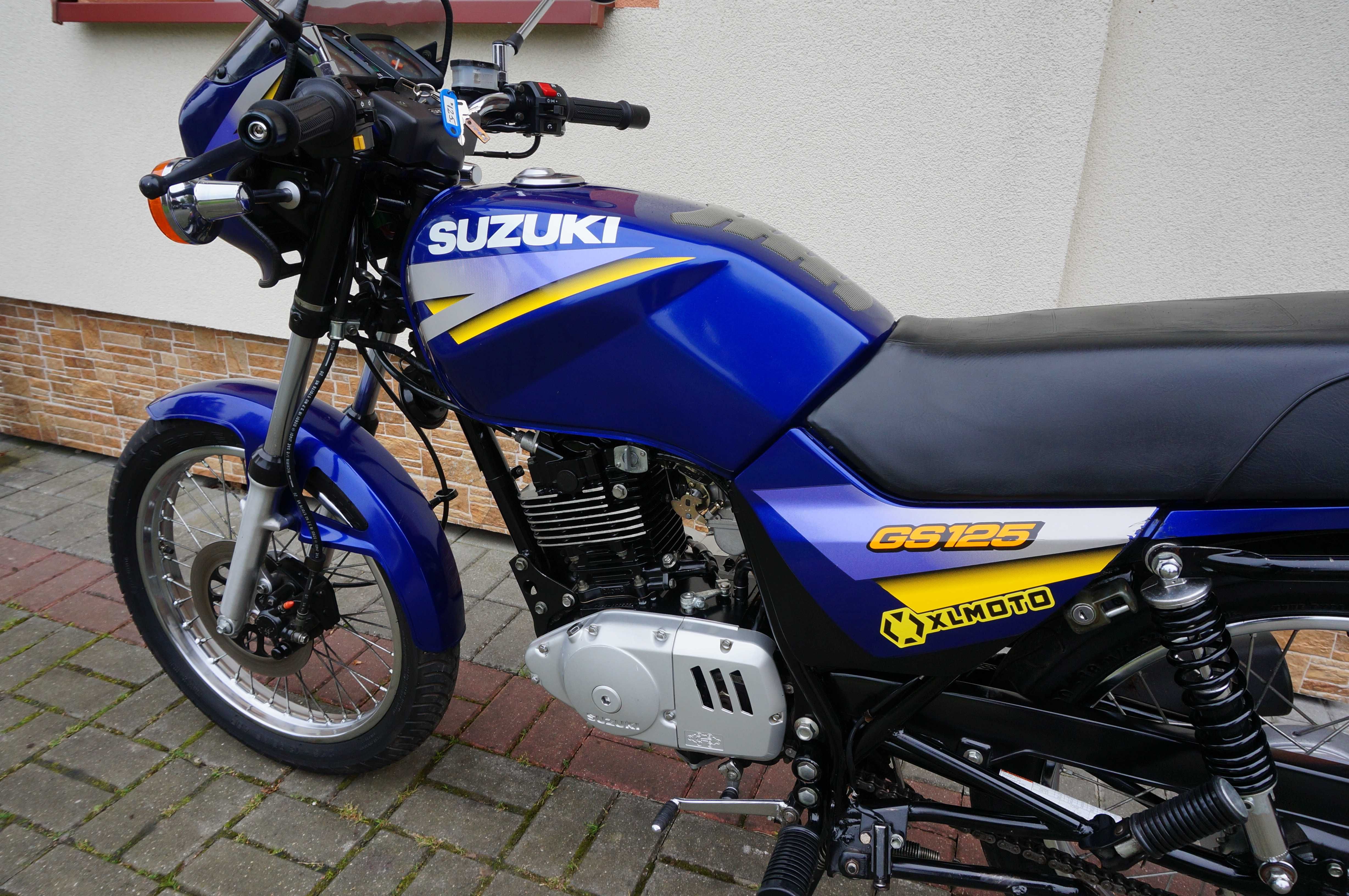 Suzuki GS 125 Sr 125 na A1 lub B