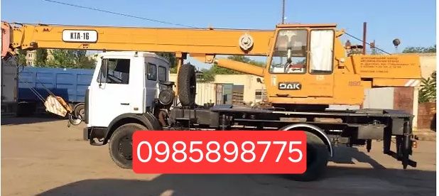 Послуги Автокран Оренда АвтокранаЛьвів КТА 16