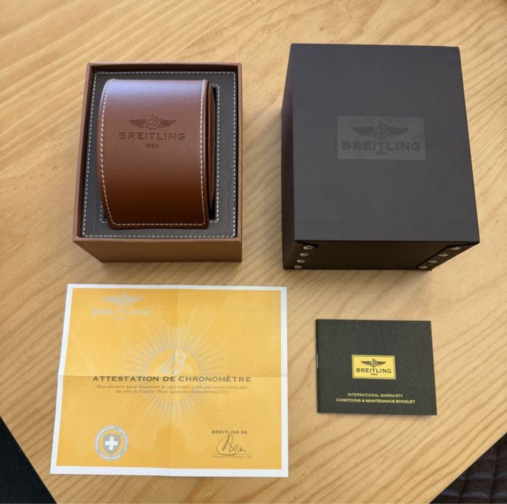 Breitling Chronomat Aço/Ouro C13356