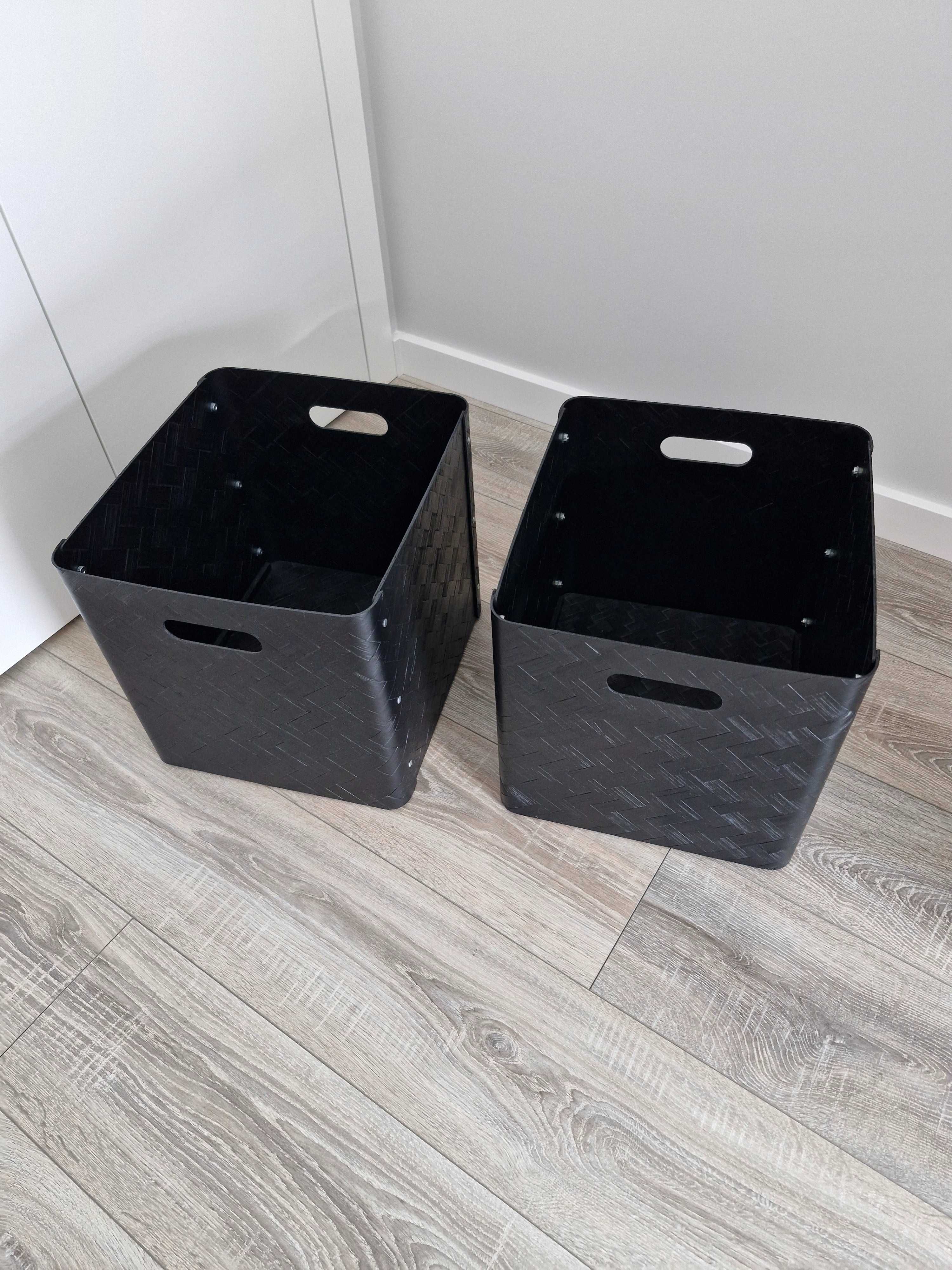 2 Cestos bambu IKEA BULLIG