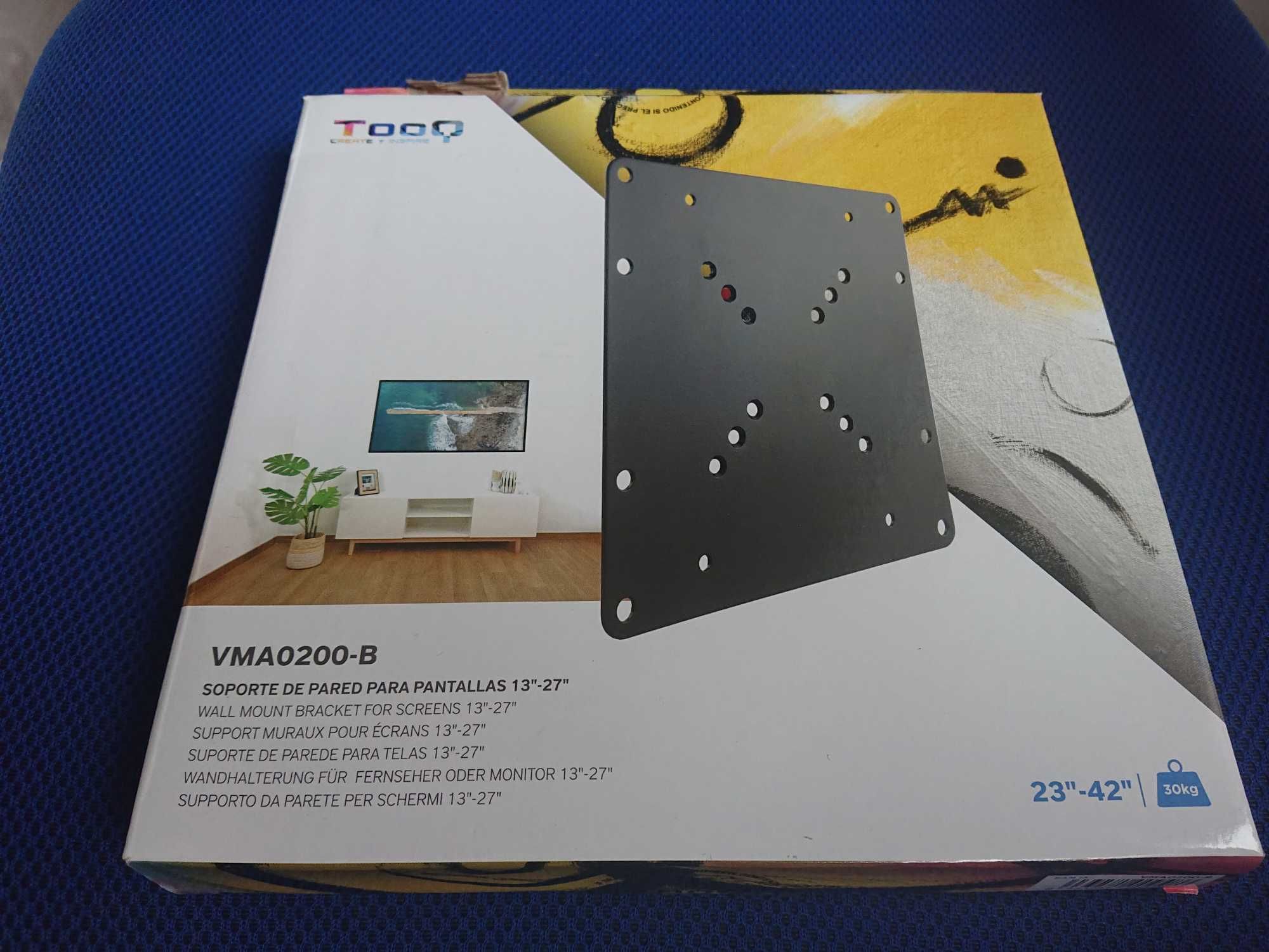 Suporte adaptador parede extensor vesa tv e monitor 23 a 43 polegadas