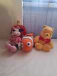 Conjunto de peluches da Disney