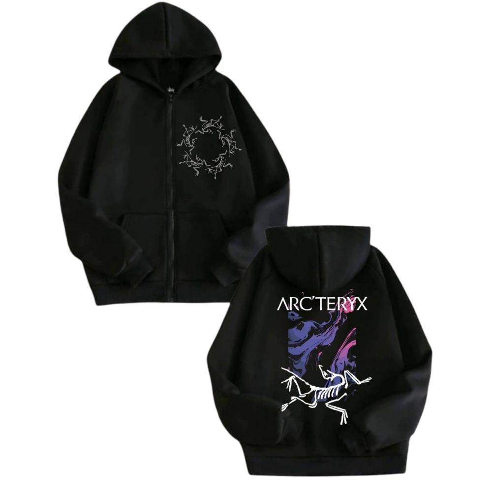 Зип-Худи Arcteryx Logo унисекс  Arc'teryx артерикс толстовка кофта