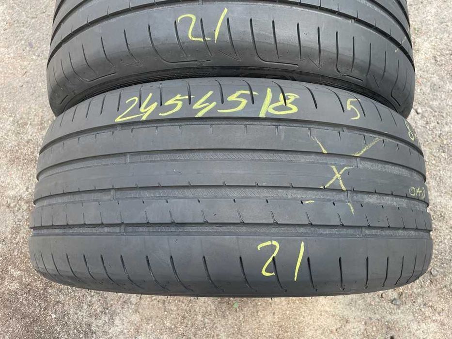 GoodYear Eagle F1 245/45R18 100Y шини бу літо 2 штуки