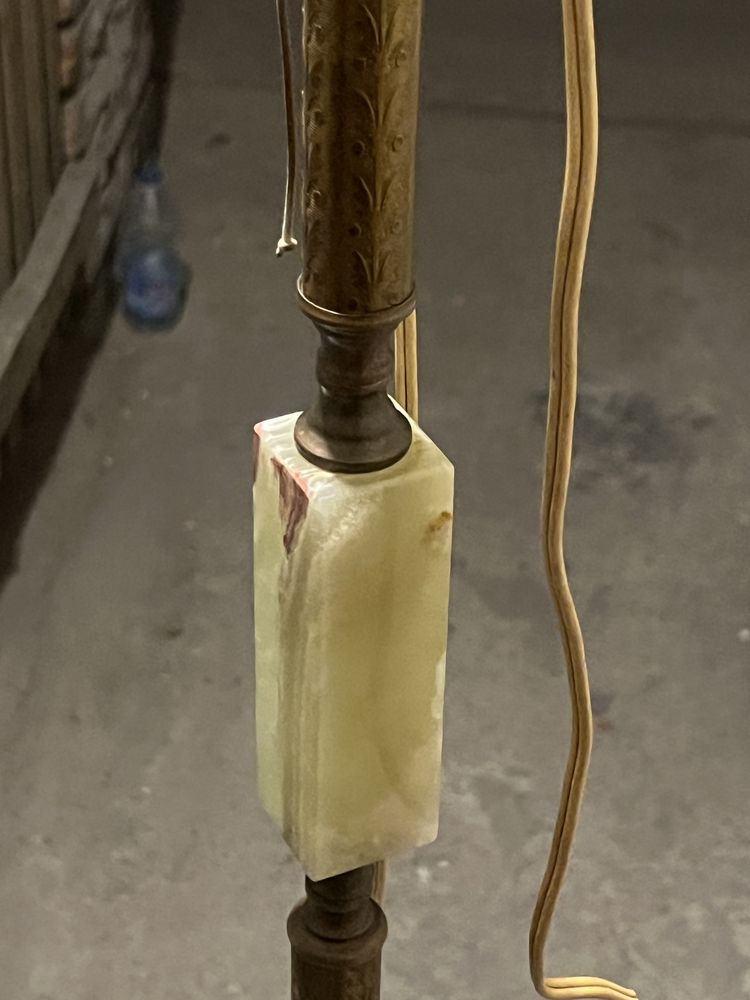 Stara Lampa Z Mosiądzu