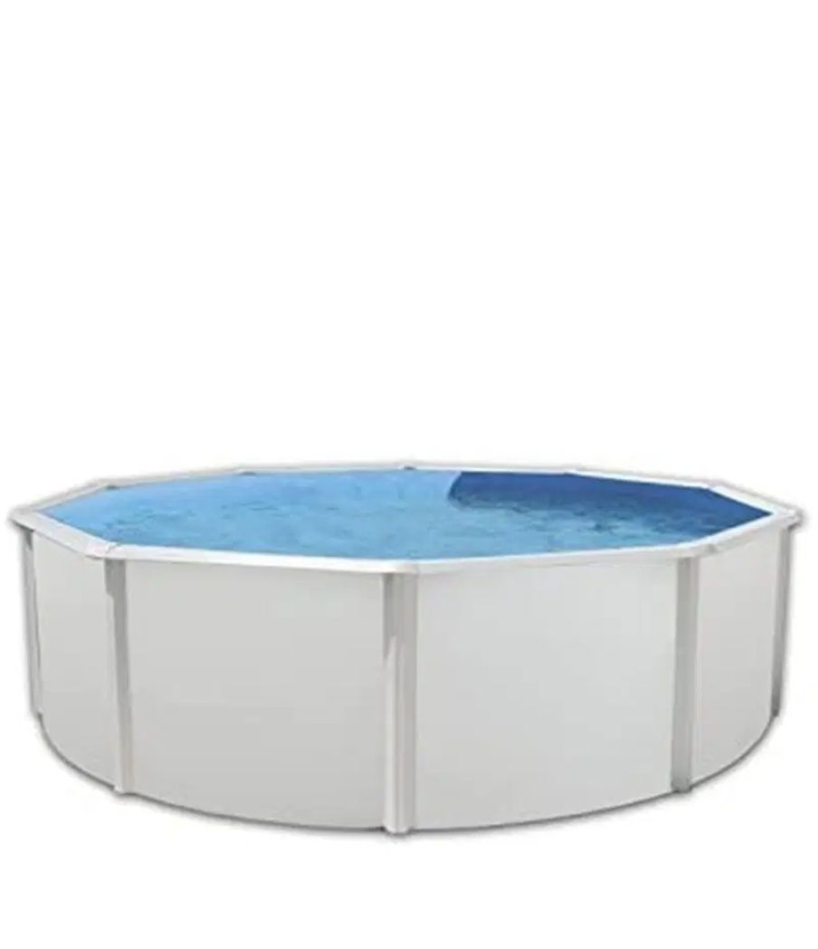 Piscina redonda desmontável com filtro e motor incluído