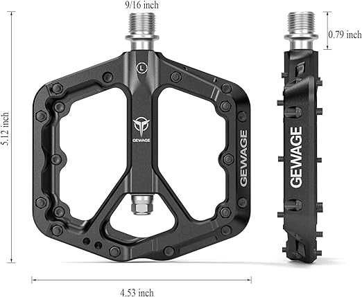 GEWAGE pedały rowerowe nylonowe