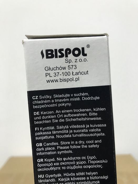 Свеча столовая Польша