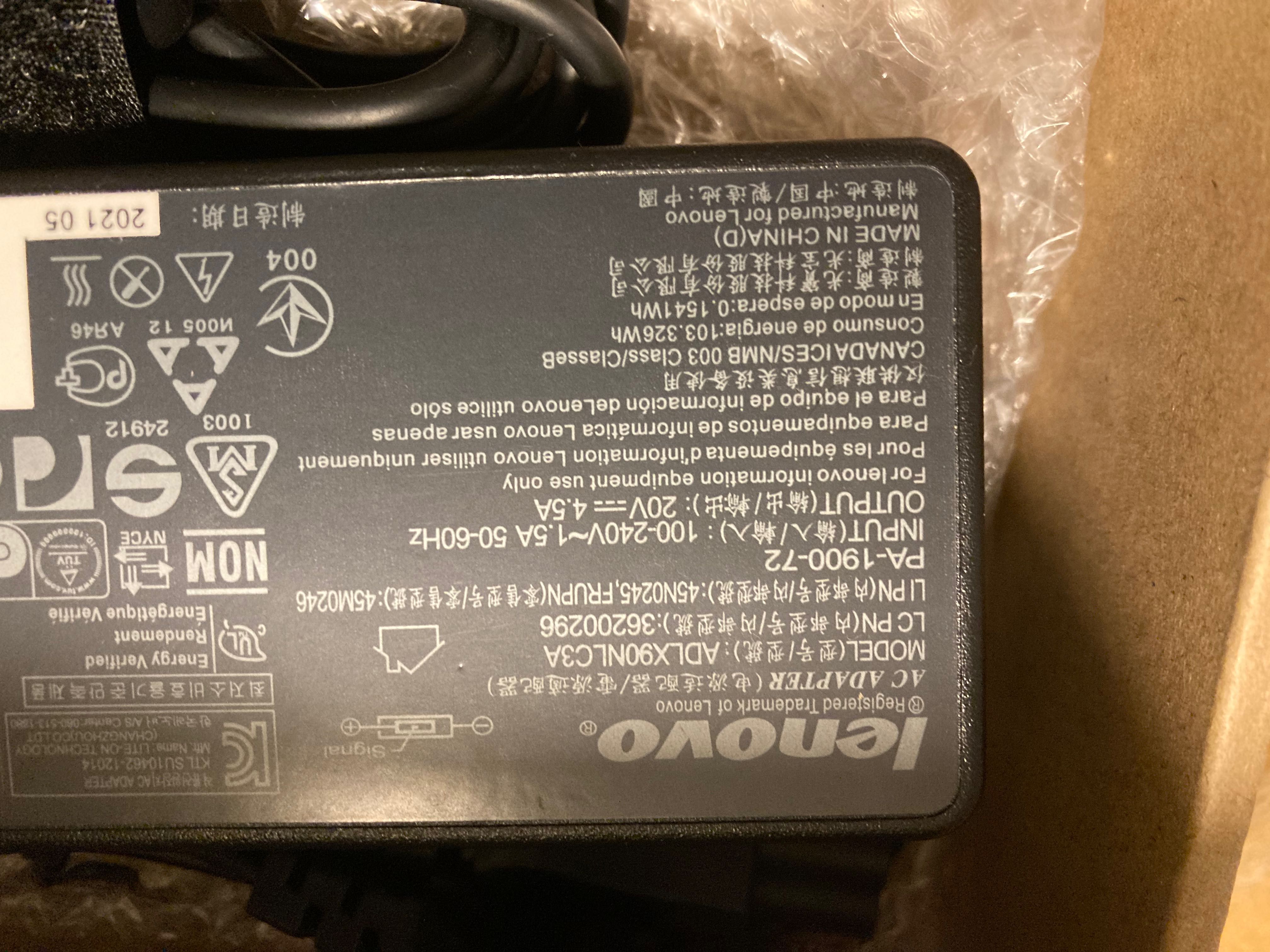 Novo - Charger Lenovo para Y460/Y470/G470/G480