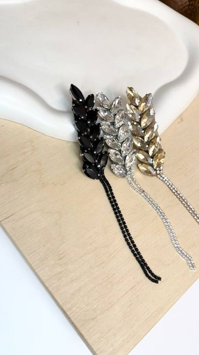 Брошка колосок ручна робота