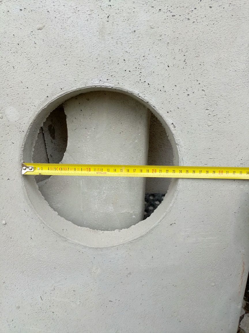 Czapa daszek dach kominowy betonowy