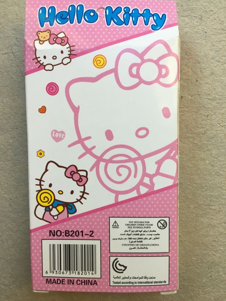 Nowy zegarek Hello Kitty w pudelku