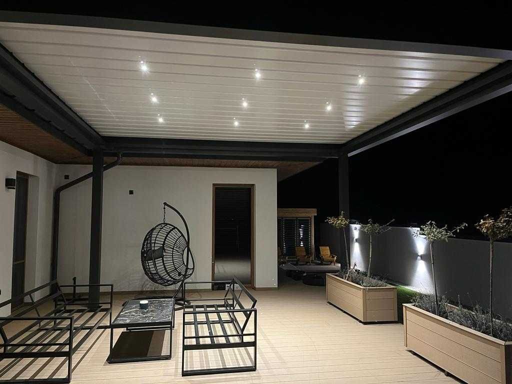 Pergola tarasowa aluminiowa